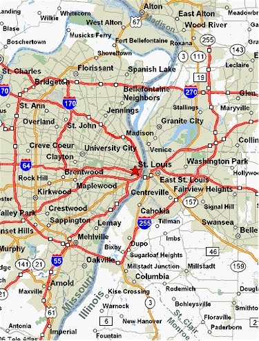 St Louis Map