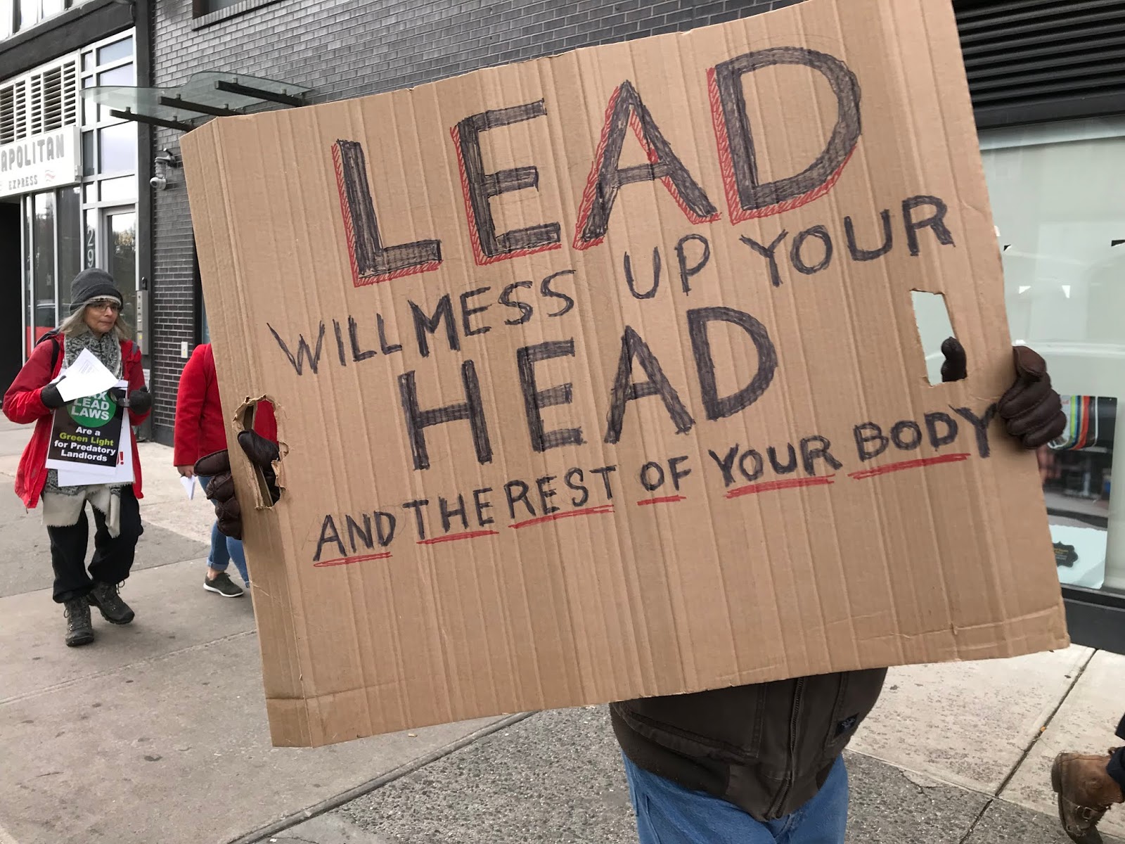 EV Grieve Tenant activists praise lead reform, urge for more protections from city against