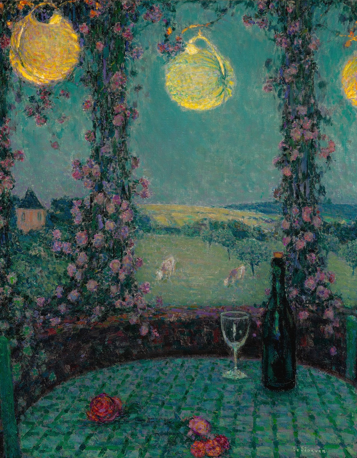 Henri LE SIDANER (1862-1939) ~ Table | Catherine La Rose ~ The Poet of