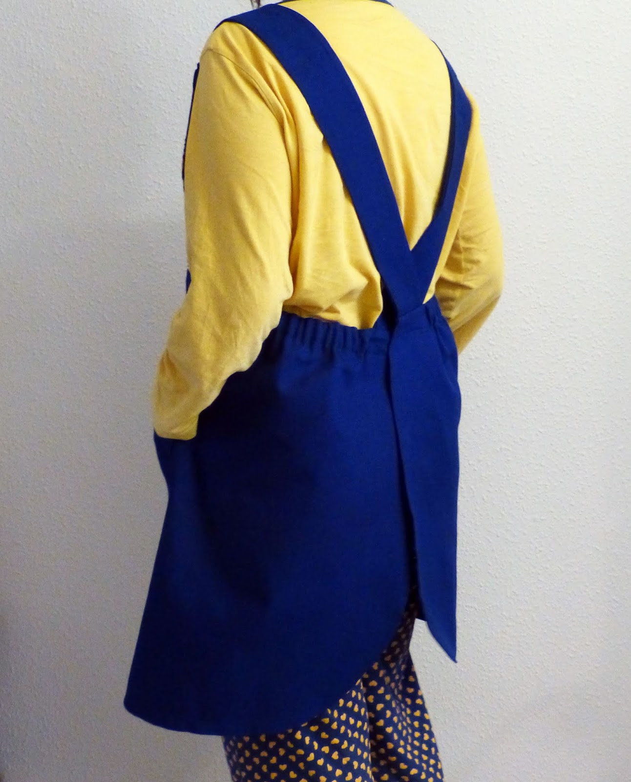 Tutorial para confeccionar un delantal japonés con peto