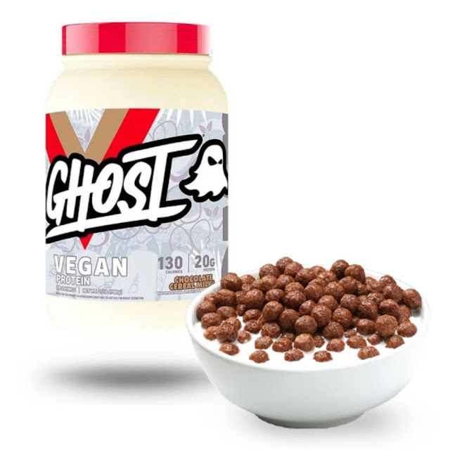 The Supp Plug Ghost Reveals New Vegan Protein Flavor Chocolate Cereal Milk
