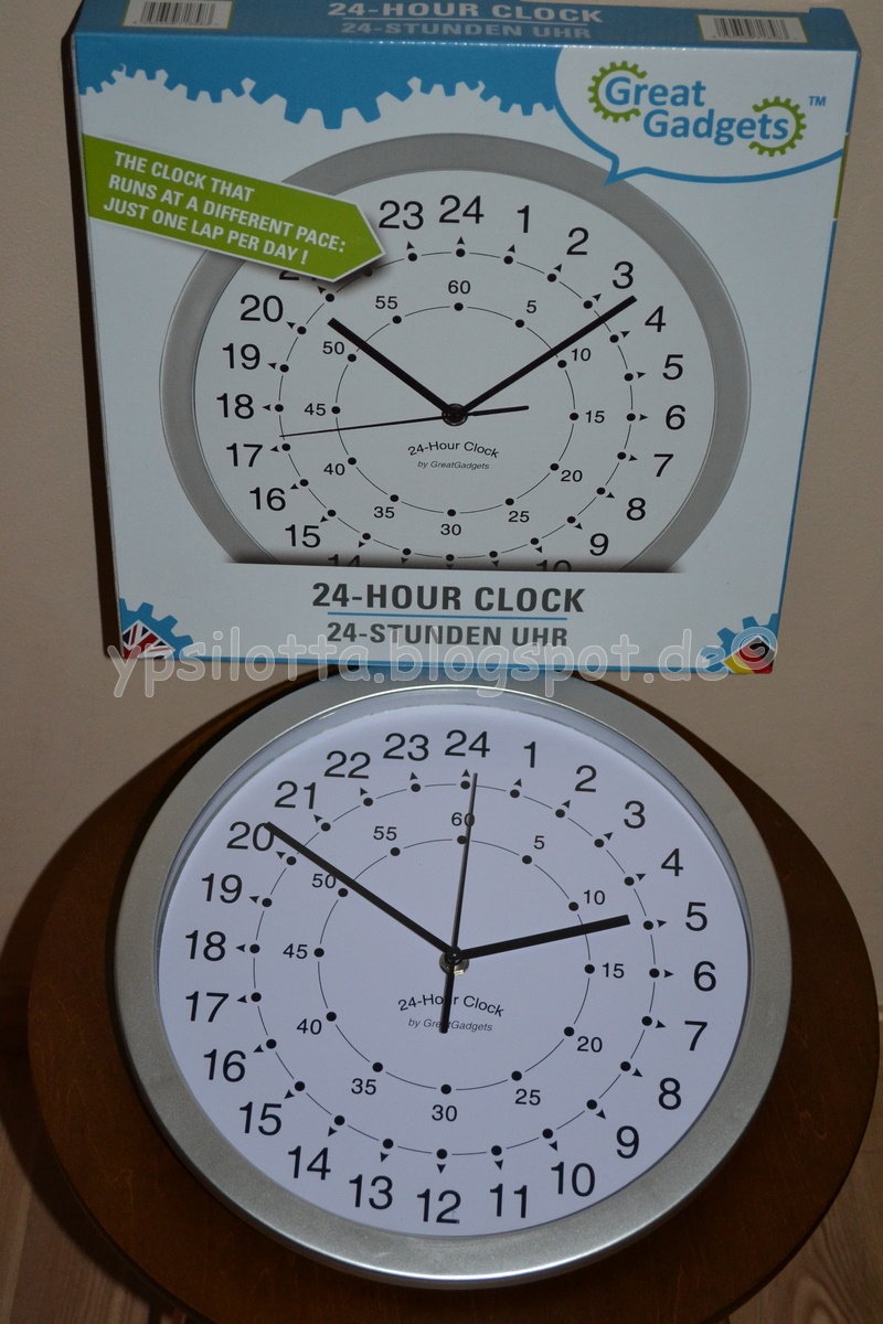 Wie Liest Man Eine 24 Stunden Uhr Yvonne & Sandra: TECHGALERIE - 24 STUNDEN WANDUHR - ENDLICH HAT AUCH