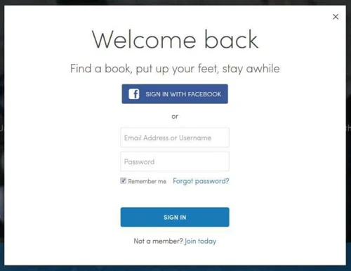 تسجيل الدخول إلى Facebook إلى Scribd