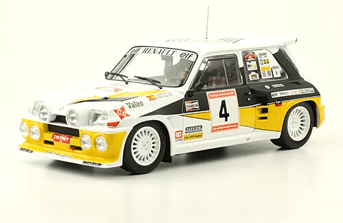 les plus grandes voitures de rallye 1:18 Renault 5 Maxi Turbo 1986 Carlos Sainz