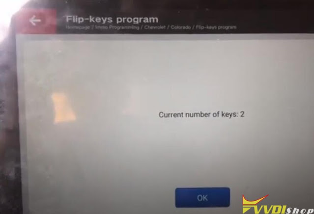 Program Colorado 2017 Key with Xhorse Key Tool Plus 4