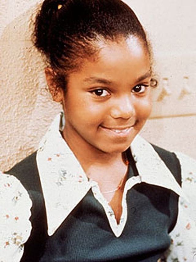 15 Adorable Childhood Photos of Janet Jackson in the 1970s ~ Vintage