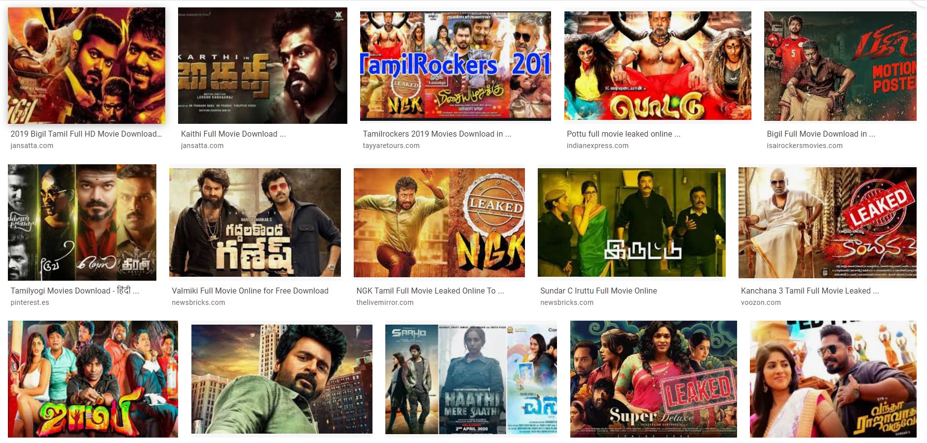 2019 tamil movies isaimini download