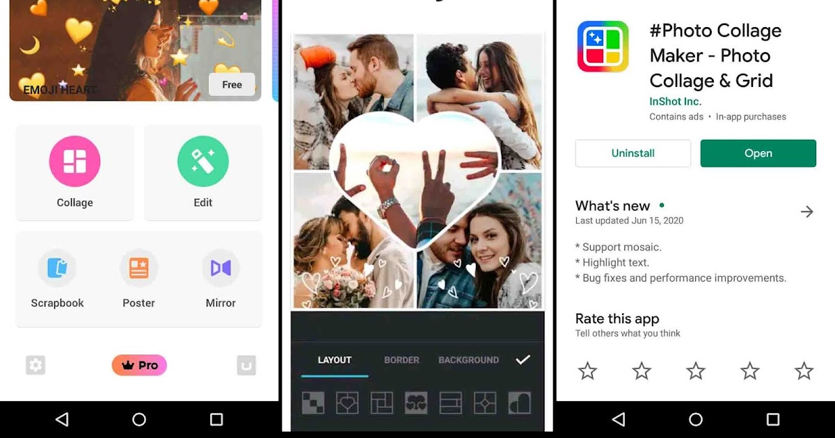 Dyj Tutorial Gratis 5 Aplikasi Menggabungkan Foto Menjadi Satu Di Android Tanpa Garis