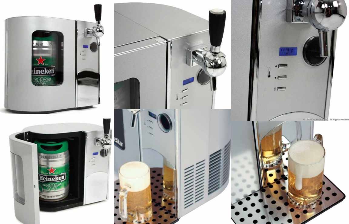 Edgestar deluxe mini kegerator & draft beer dispensers for home reviews