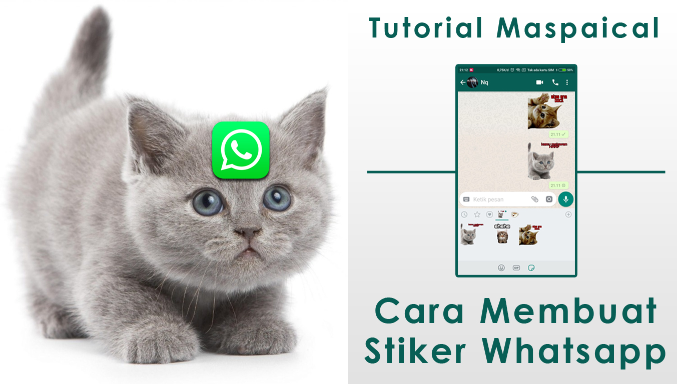 Cara Mudah Membuat Stiker Wa Whatsapp Sendiri Maspaicalcom