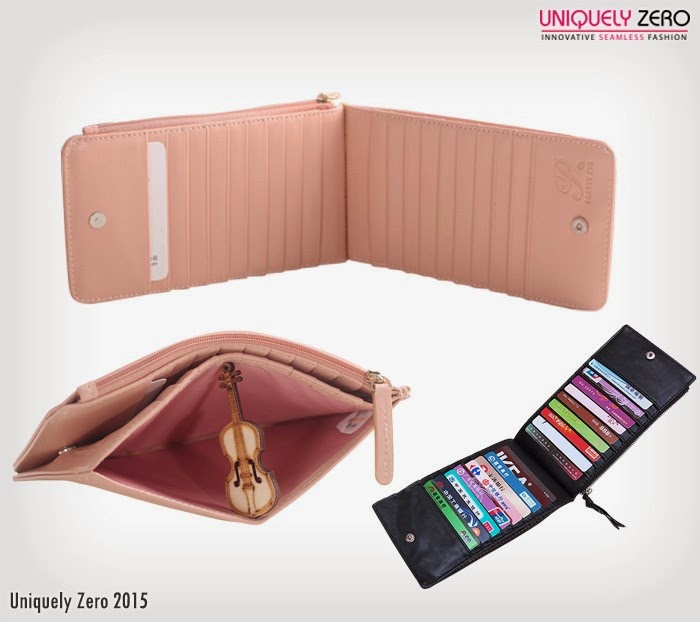 Uniquely Zero Innovative Seamless Fashion Trendy Sleek Woven Wallet