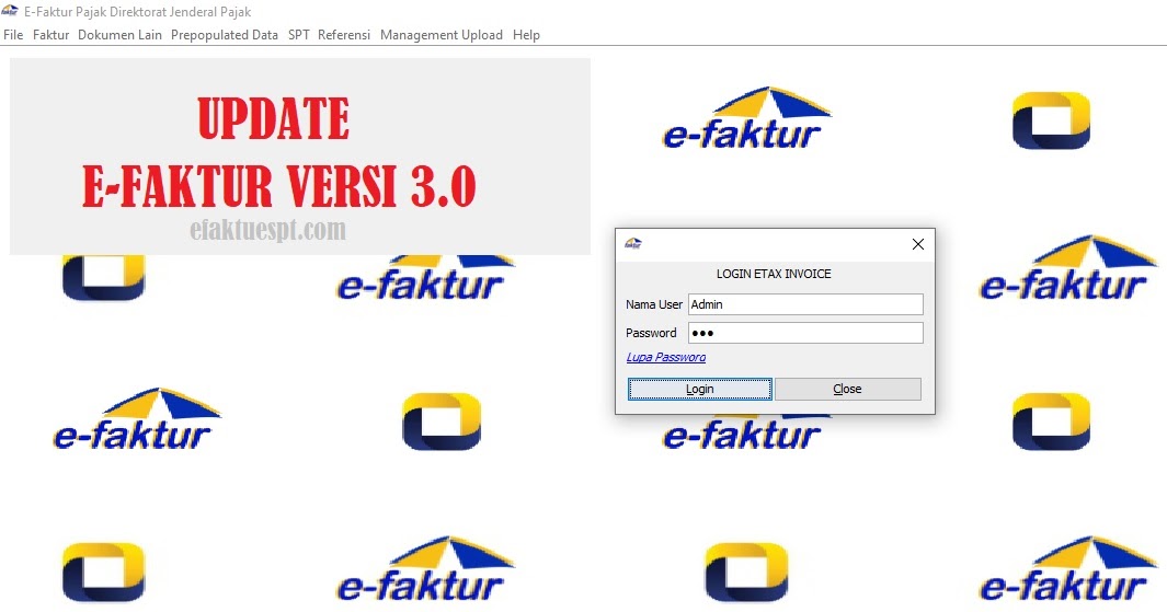 Cara Update E Faktur 3 0 Efaktur Dan Espt