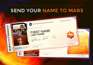 NASA invites you to send your name to Mars