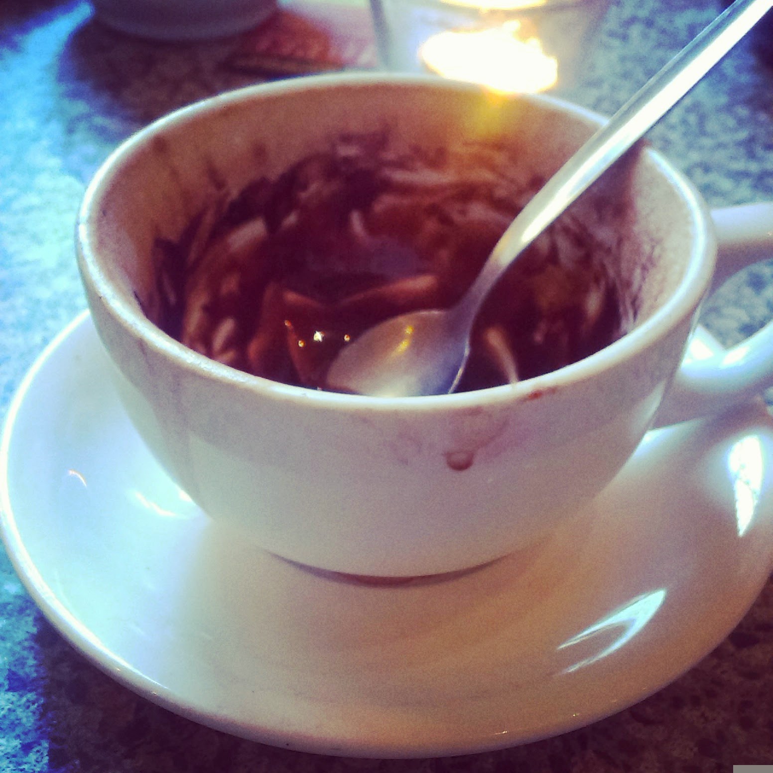 3pm - hot chocolate