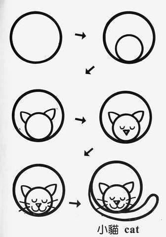 Ideas for Kids ,How to Draw Circle Animals, Step by Step..!! - Just  Entertainment