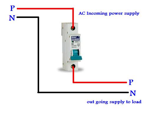 Circuit Diagram Of Mcb