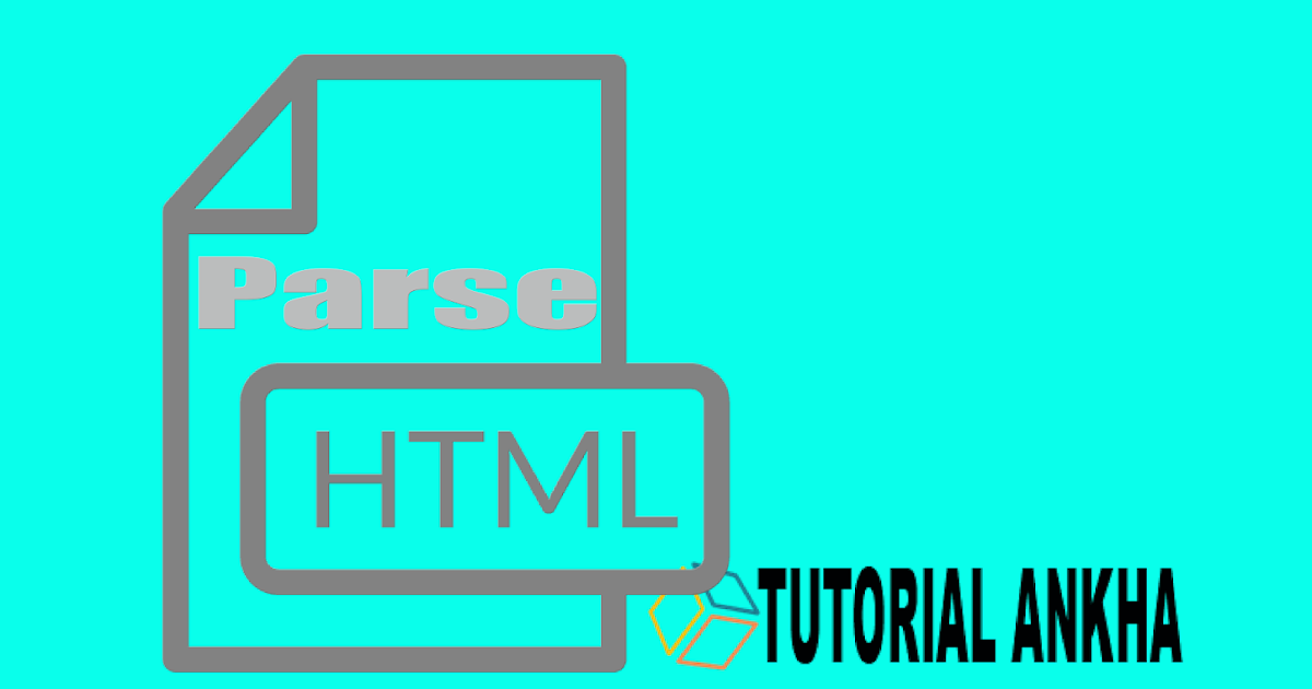 Parse template. Parse html.