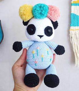 PATRON GRATIS OSO PANDA AMIGURUMI 41473