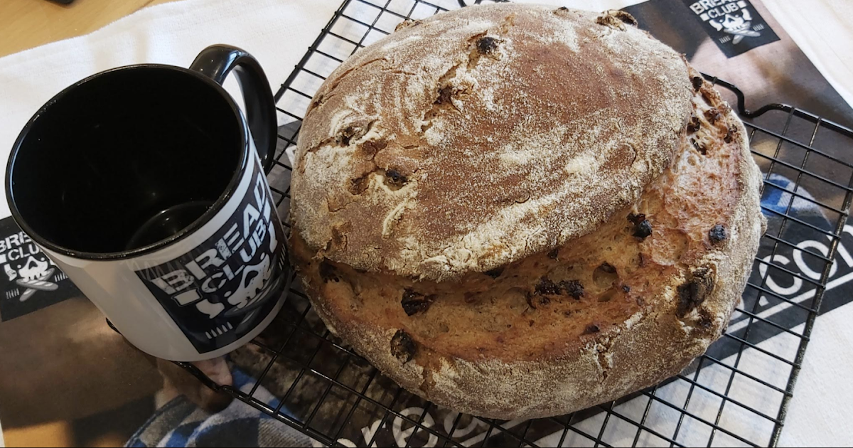 Rye and Raisin Bread