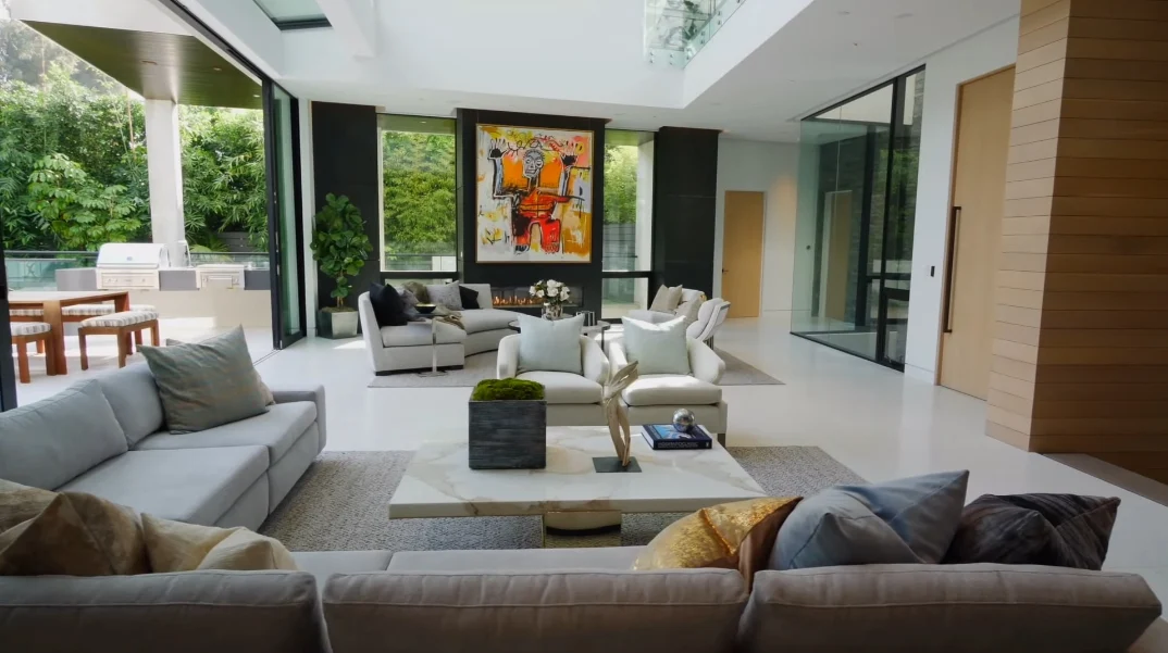 38 Interior Photos vs. 340 N Cliffwood Ave, Los Angeles, CA Ultra Luxury Modern Mansion Tour