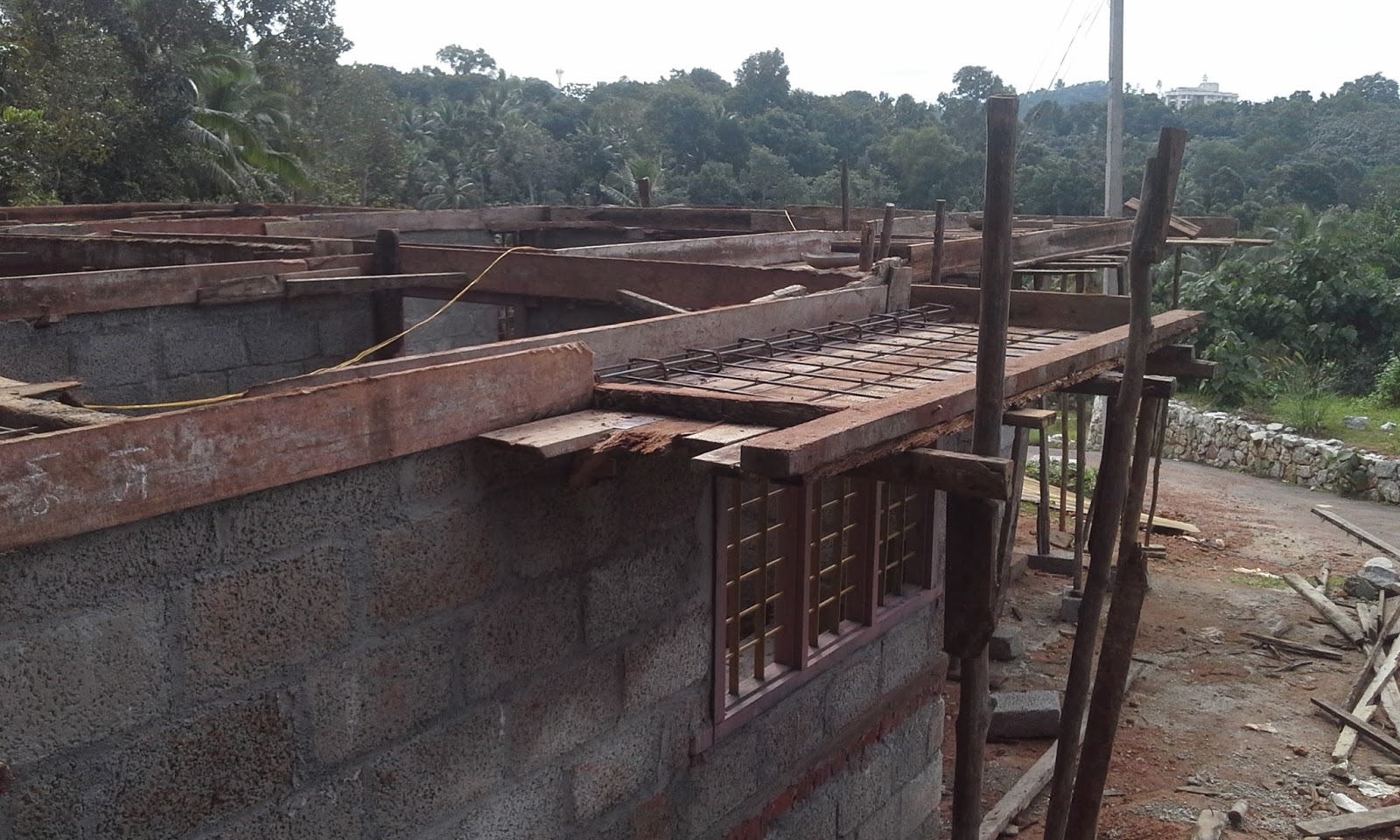 Kerala House Construction Tips 5. Wall and Lintel