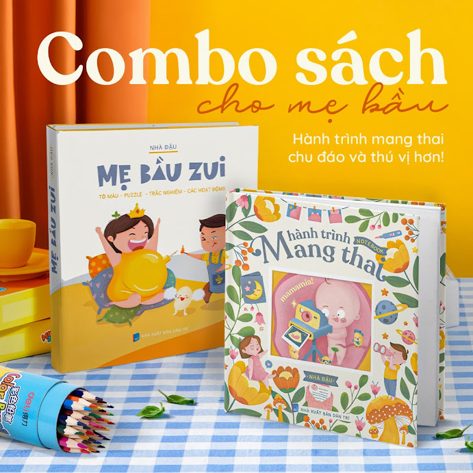 [A116] Activity book: Combo sách thai giáo không thể thiếu cho Bà Bầu