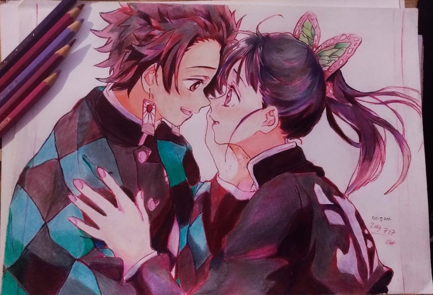 Download Tanjirou X Tsuyuri By Kimetsu No Yaiba Blogfanart Blogfanart For iPhone Wallpaper Tanjirou X Tsuyuri By Kimetsu No Yaiba Blogfanart Blogfanart For iPhone Free