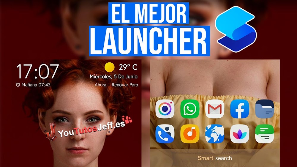 El Mejor Launcher para Android, Descargar Smart Launcher 5