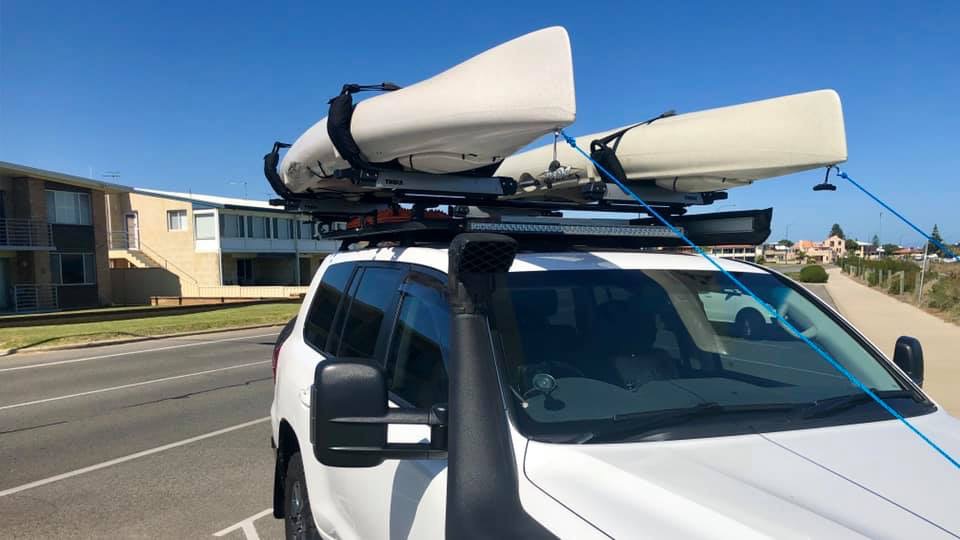 NIK `N` OFF Hobie Kayaks and Thule Hullavator