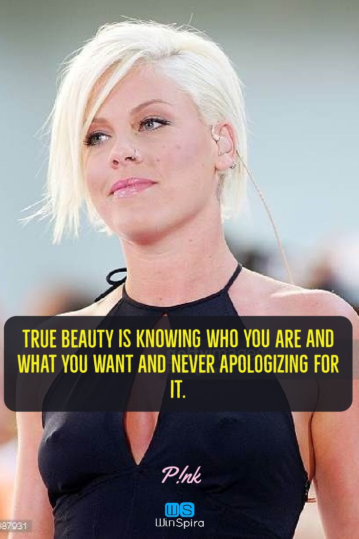 20 Awesome Quotes from singer pink