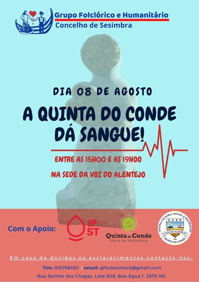 DIA 8, DÊ SANGUE NA QUINTA DO CONDE!