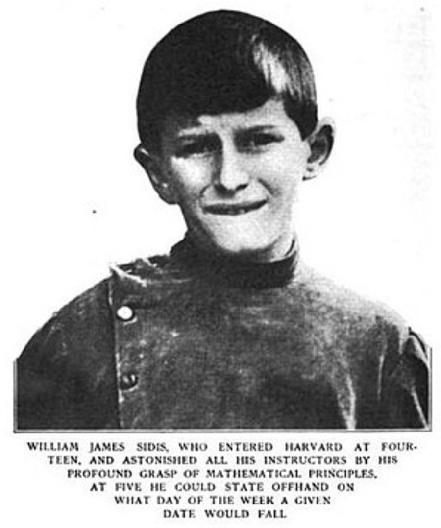Christopher Reeve and William James Sidis