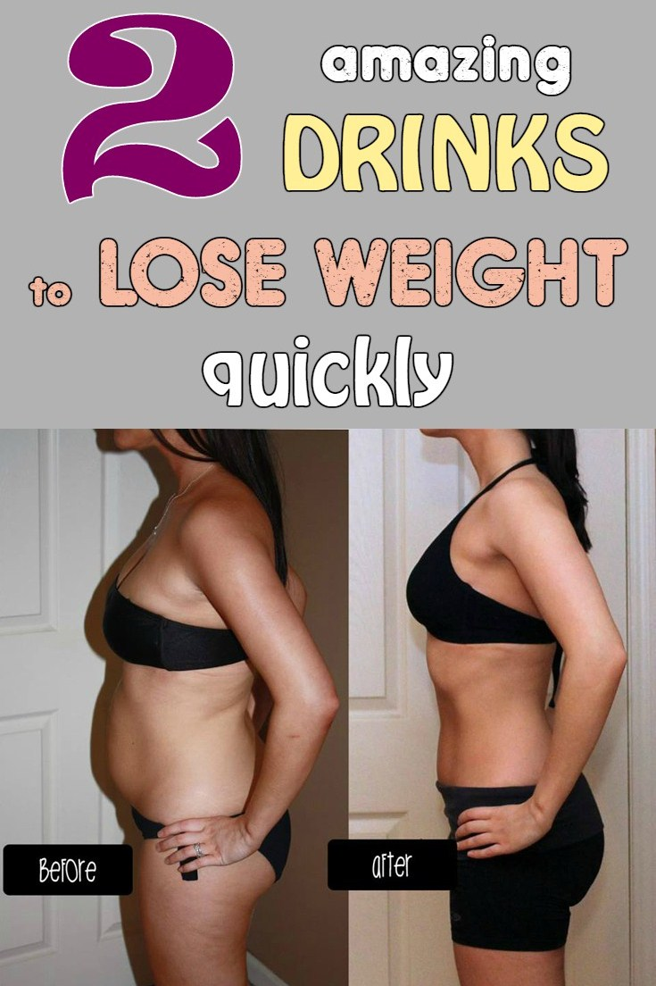 2 Amazing Drinks To Lose Weight Quickly Health Craze