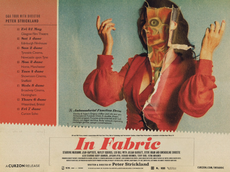 in fabric poster