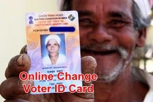 Online form for transferring the electoral card from one state to another state very easily.