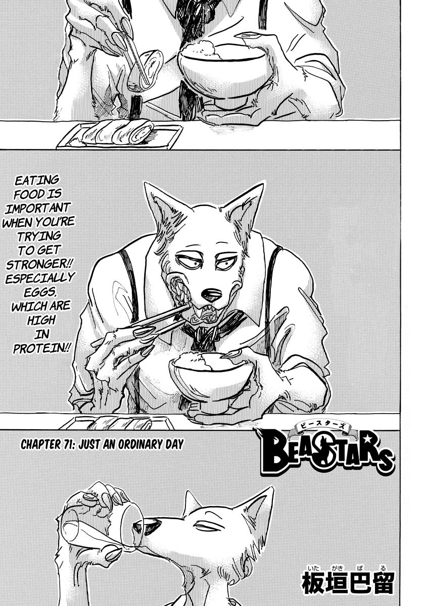 Beastars, Chapter 71 Beastars Manga Online