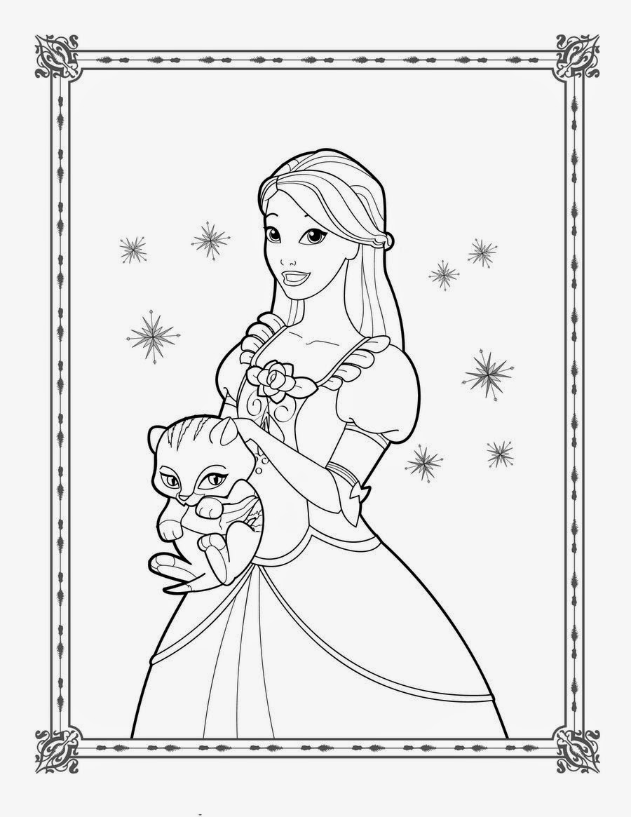 Barbie free printable coloring pages holiday.filminspector.com