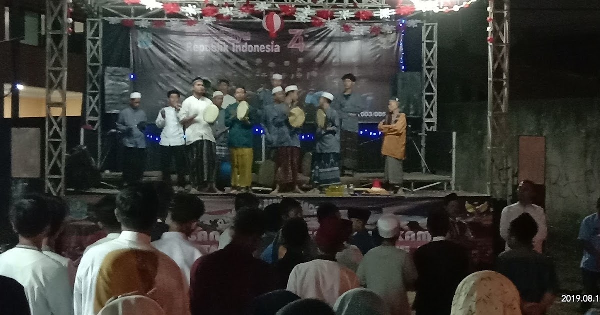 Sambutan Ketua Panitia Malam Tirakatan 17 Agustus Gambar