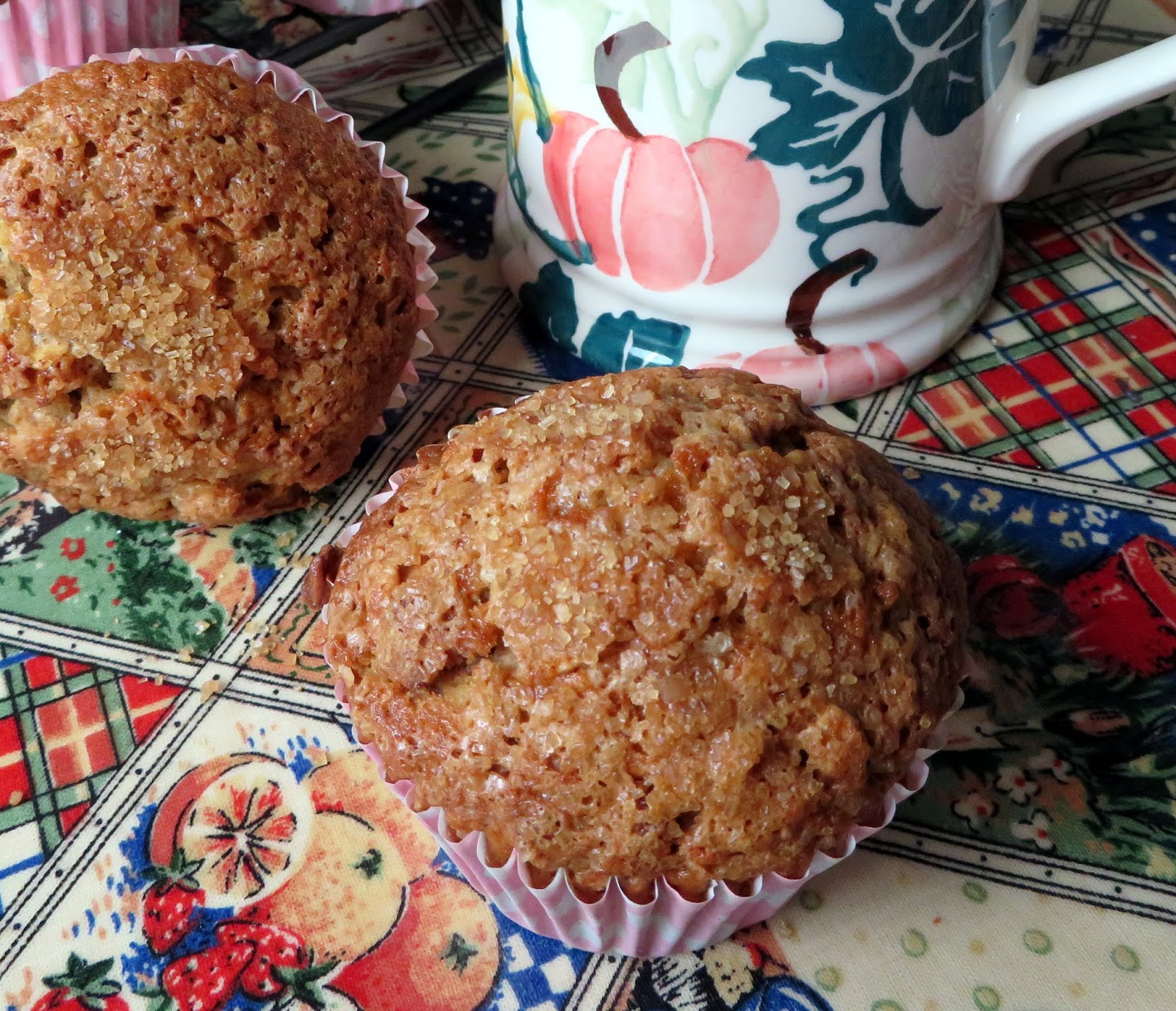 Crunchy Topped Maple Walnut Oatmeal Muffins The English Kitchen