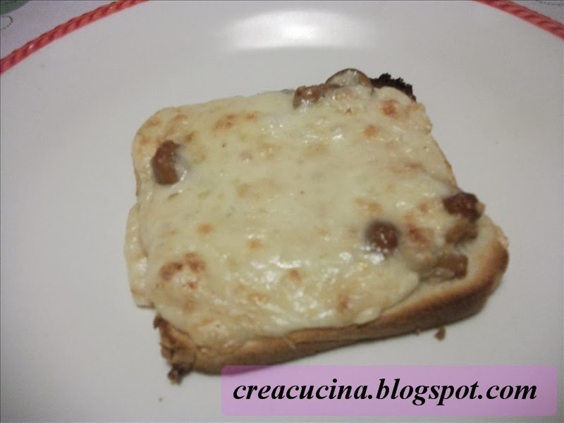 crostino al formaggio (ovvero toast alla francese rivisitato)