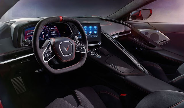 2020 Chevrolet Corvette C8 Console View