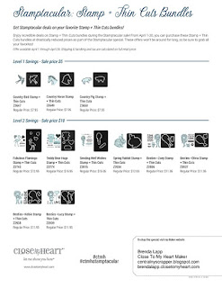 Stamptacular: Stamp + Thin Cuts Bundles flyer - page 1