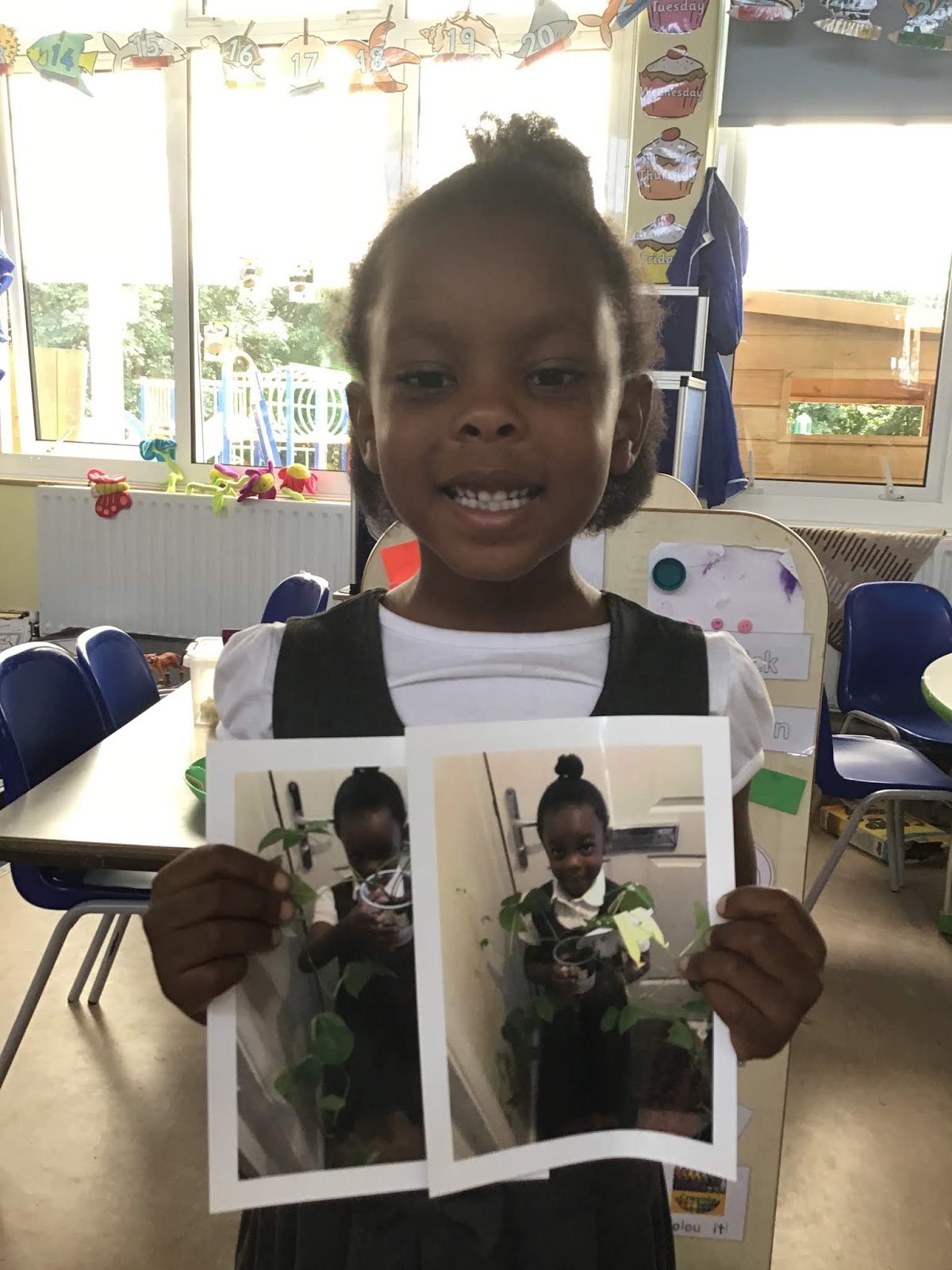 Mead Primary Olivia`s amazing green fingers