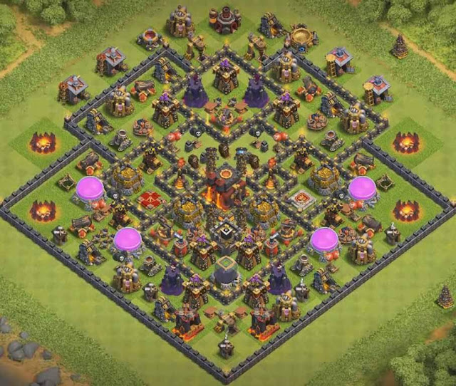 Base Town Hall 11 Clash of Clans Trophy