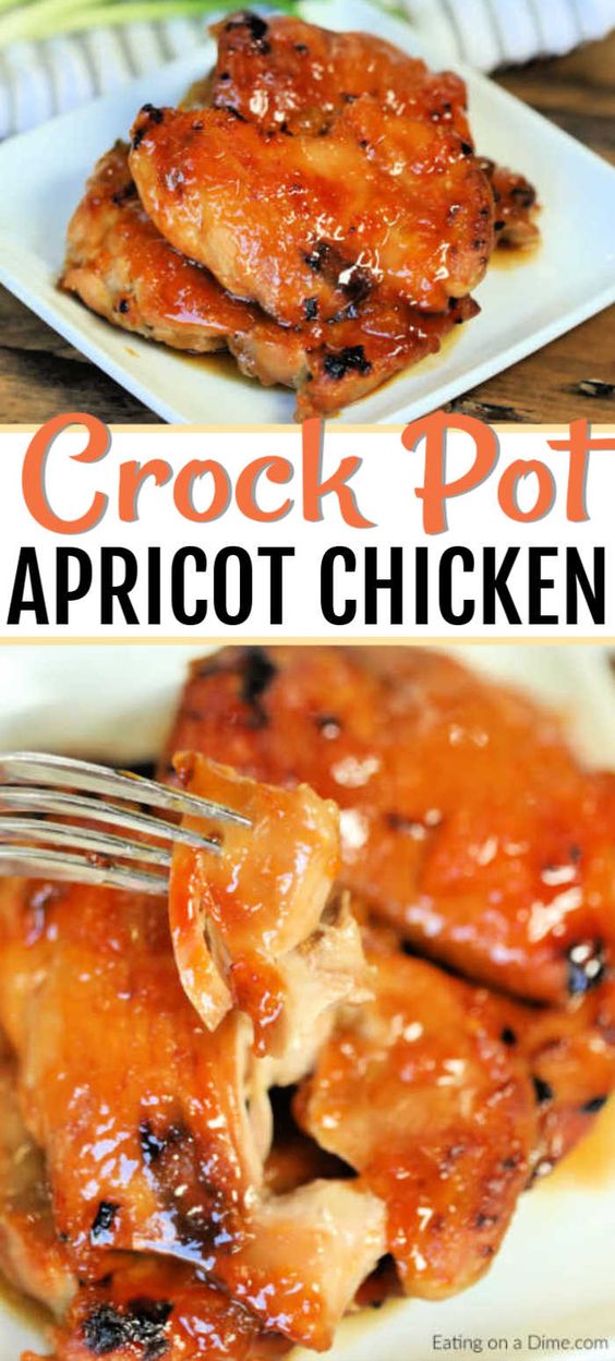 CROCK POT APRICOT CHICKEN RECIPE CROCK POT APRICOT CHICKEN RECIPE
