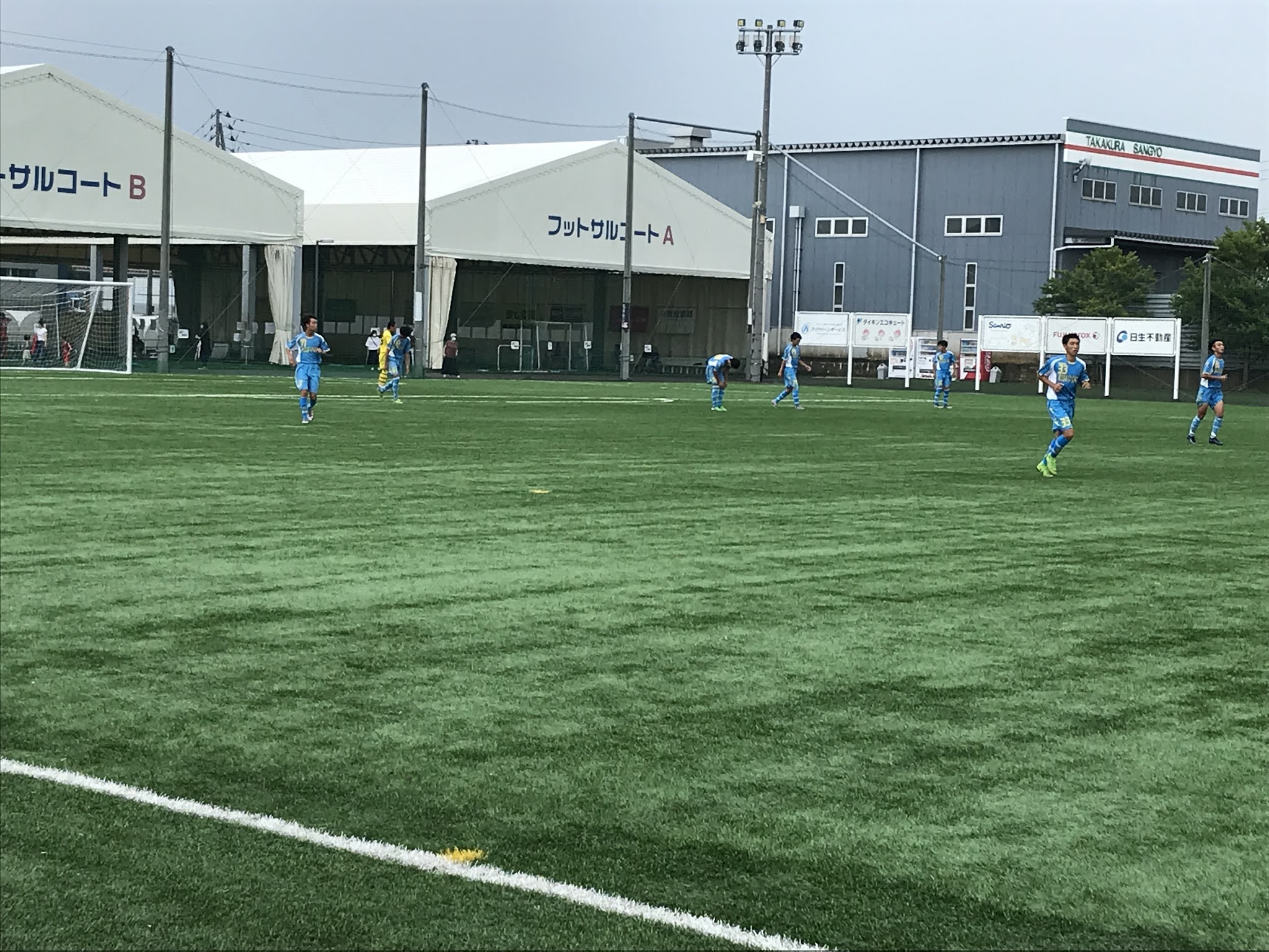 新潟産業大学附属高等学校サッカー部 練習試合VS加茂高校 新潟産業大学附属高等学校サッカー部 練習試合VS加茂高校