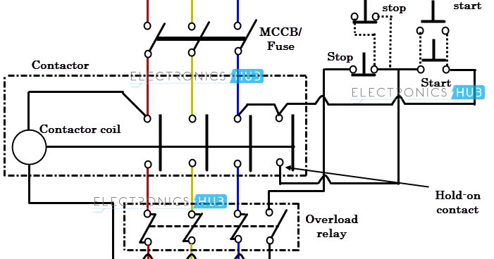 Wiring Diagram Of Dol Starter