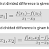 Newton Interpolation Method in Python