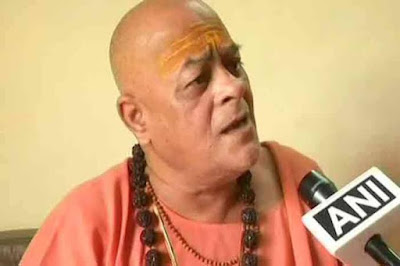 स्वामी अखिलेश्वरानंद गिरि को मंत्री का दर्जा Swami Akhilesh saranath