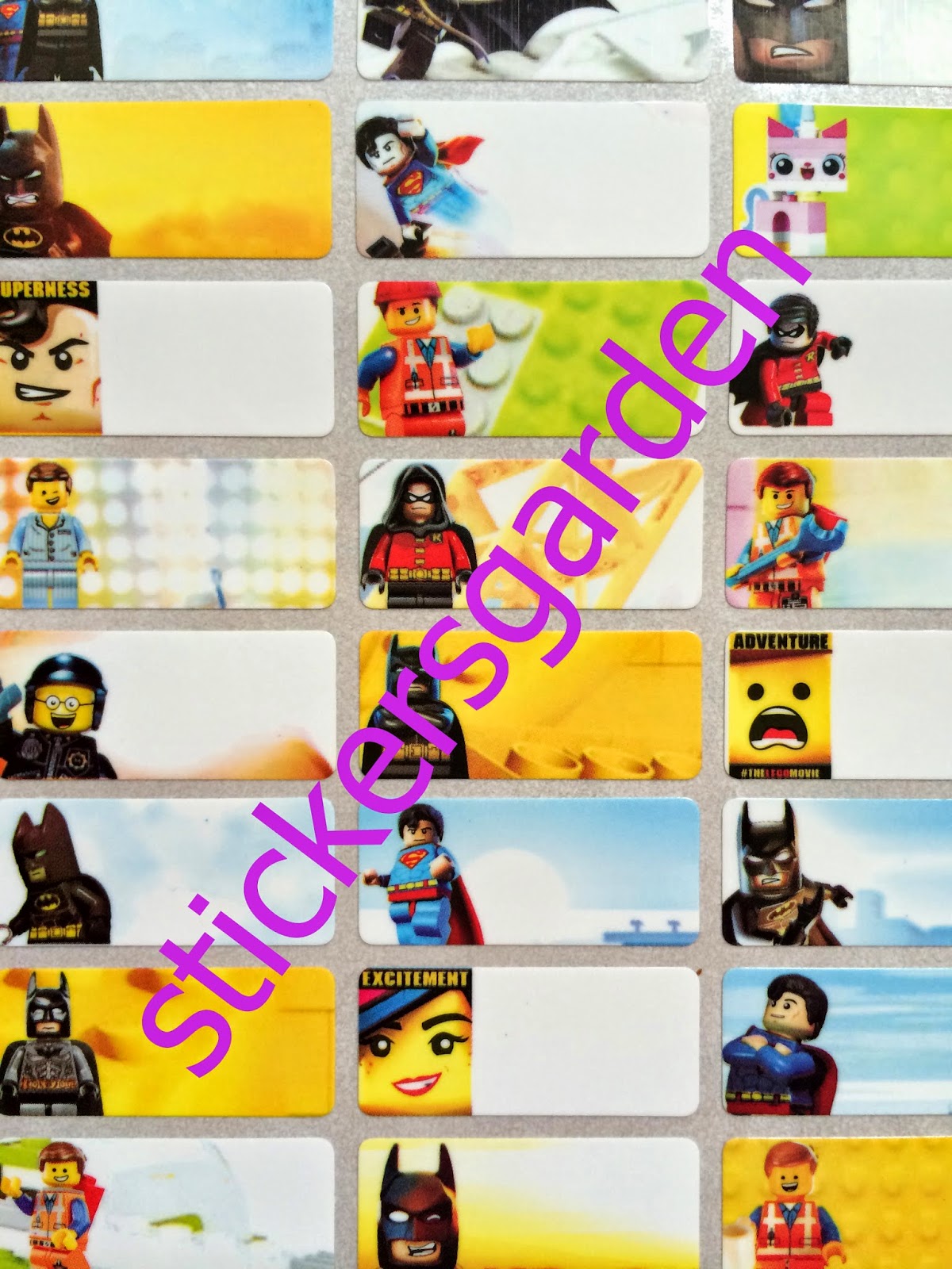 Stickers Garden New Arrival for 30x13mm Name Stickers